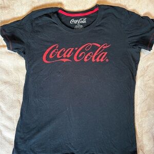 Coca Cola Women's Tee with Red Logo